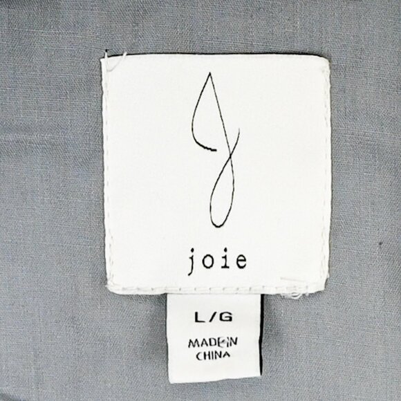 REVOLVE JOIE Plaid Shacket Gray Tone - Picture 4 of 7